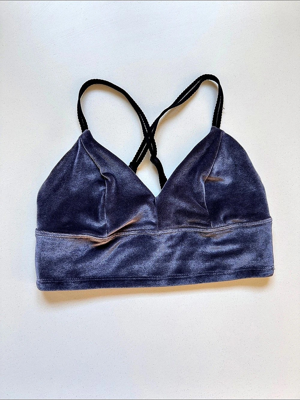 Beyond Yoga Velvet Motion Lavish Bra Sports Bra Purple XS